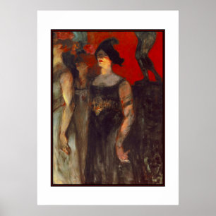 Pôster Cartaz Artistas Famosos Henri de Toulouse Lautrec