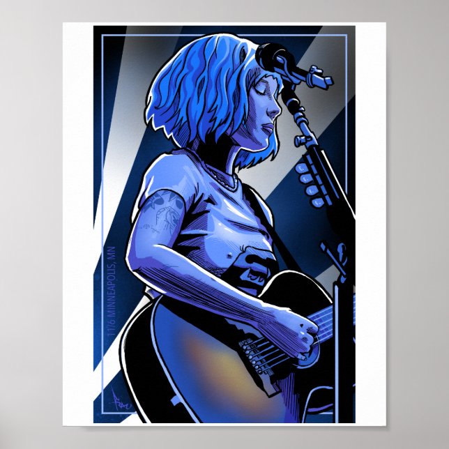 Poster Cartaz Badlands Minneapolis (Frente)