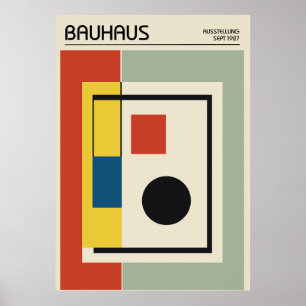 Poster Cartaz Bauhaus