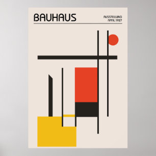 Poster Cartaz Bauhaus