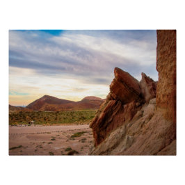 Pôster Cartaz Brilhante Desert Rock | Decoração do Sudoes