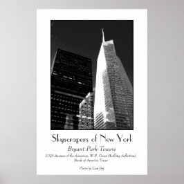 Poster Cartaz 'Bryant Park Towers'