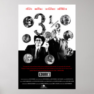 Pôster Cartaz cinematográfico 27X40 de CSA 3 1/2