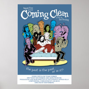Pôster Cartaz cinematográfico 27X40 limpo de vinda de CS