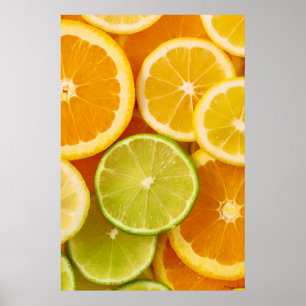Poster Cartaz Citrus Symphony