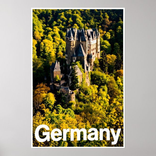 Poster Cartaz da Alemanha (Frente)