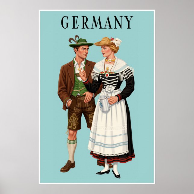 Poster cartaz da Alemanha (Frente)