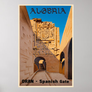 Poster Cartaz da Argélia