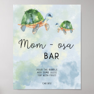 Poster Cartaz da barra mom-osa / barra Mim-osa