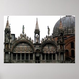 Pôster Cartaz da Basílica Catedral Patriarcal de São Marc