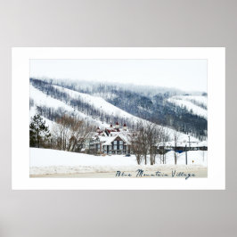 Pôster Cartaz da Blue Mountain Village, Ontário