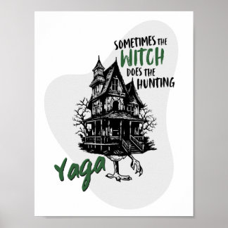 Poster Cartaz da Casa Yaga