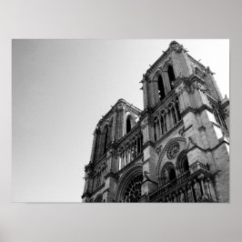 Poster Cartaz da Catedral de Notre Dame