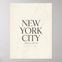 Cartaz da Cidade de Nova York