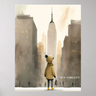 Poster Cartaz da Cidade de Nova York