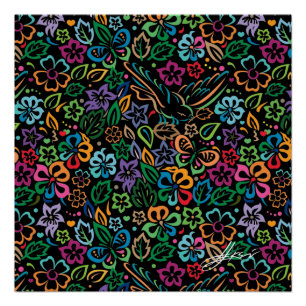 Pôster Cartaz da Cor da Vida