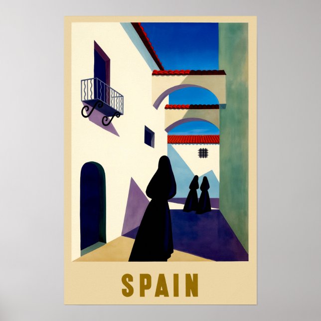 Poster Cartaz da Espanha (Frente)