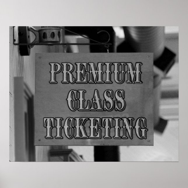 Poster Cartaz da Estrada de Ferro Durango e Silverton B/W (Frente)