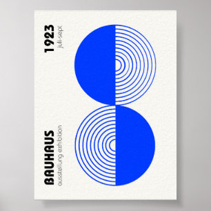 Poster Cartaz da Exposição Bauhaus 1923
