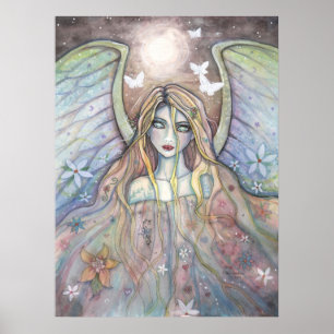 Pôster Cartaz da Fada Anjo Esperança por Molly Harrison