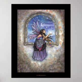 Pôster Cartaz da Fairy Star Moon por Molly Harrison