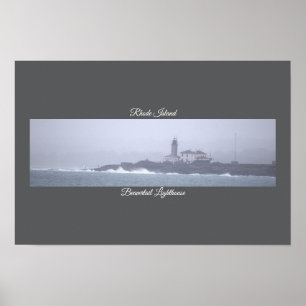 Poster Cartaz da Farol Beavertail