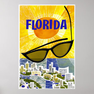 Poster Cartaz da Flórida
