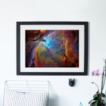 Cartaz da Galáxia Espacial da Nebulosa de Órion X
