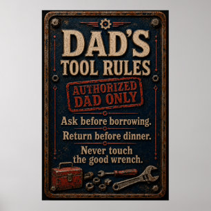 Poster Cartaz da Garagem do Papai