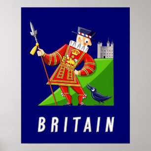 Poster Cartaz da Grã-Bretanha