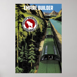 Poster cartaz da Great Northern Railway