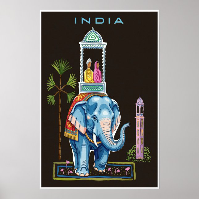 Poster Cartaz da Índia (Frente)
