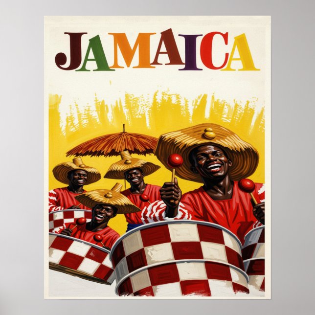 Poster Cartaz da Jamaica (Frente)