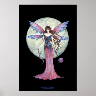 Poster Cartaz da Linda Fada da Lua por Molly Harrison