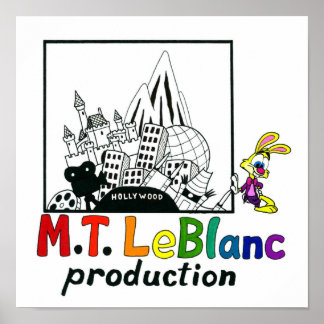 Poster cartaz da M.T. LeBlanc Productions