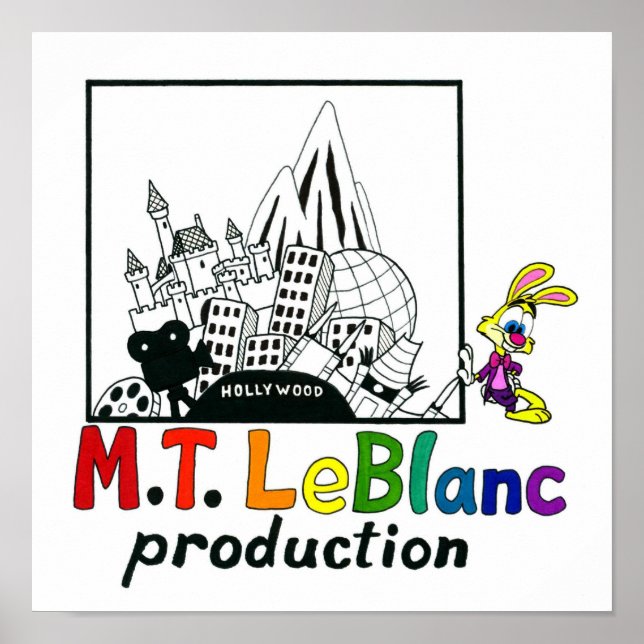Poster cartaz da M.T. LeBlanc Productions (Frente)