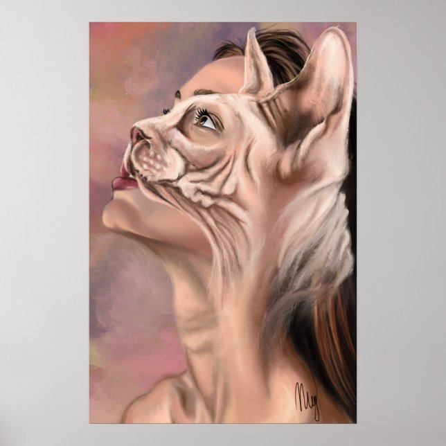 Poster Cartaz da Mulher Gato (Frente)