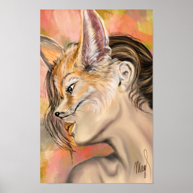 Poster Cartaz da Mulher Raposa (Frente)