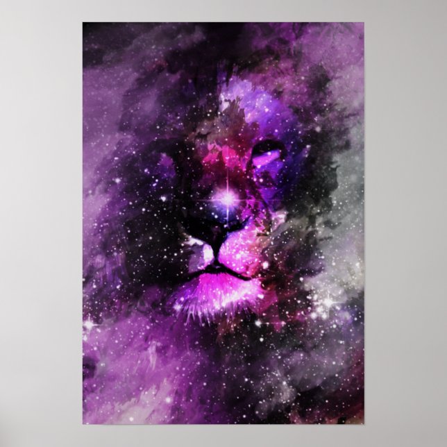 Pôster Cartaz da Nebulosa do Leão (Frente)