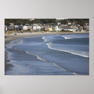 Poster Cartaz da Paisagem Aquática da Praia de Rhode Isla