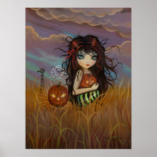 Pôster Cartaz da Pequena Fada de Halloween