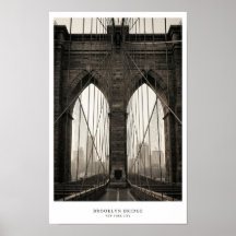 Cartaz da Ponte de Brooklyn
