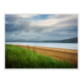 Pôster Cartaz da Praia de Rathmullan Donegal Irlanda Arte