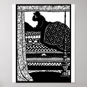 Poster Cartaz da Princesa e o Ervilha