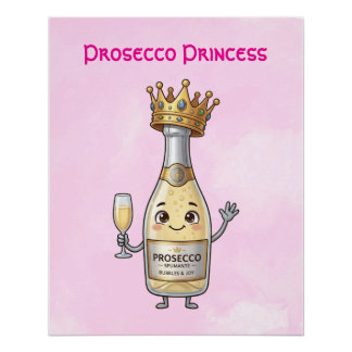 Pôster Cartaz da Princesa Prosecco