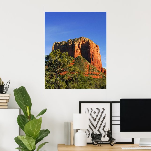 Pôster Cartaz da Rocha da Catedral, Sedona, Arizona (Escritório em casa)