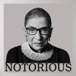 Poster Cartaz da Ruth Bader Ginsburg
