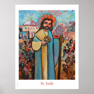 Poster cartaz da sala de aula de São Judas