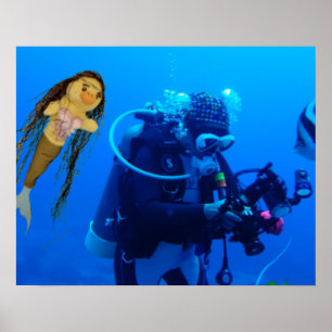 Poster Cartaz da Sereia Danni