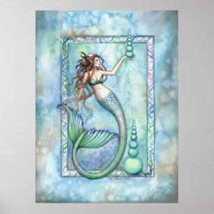 Pôster Cartaz da Sereia Equilibrista por Molly Harrison